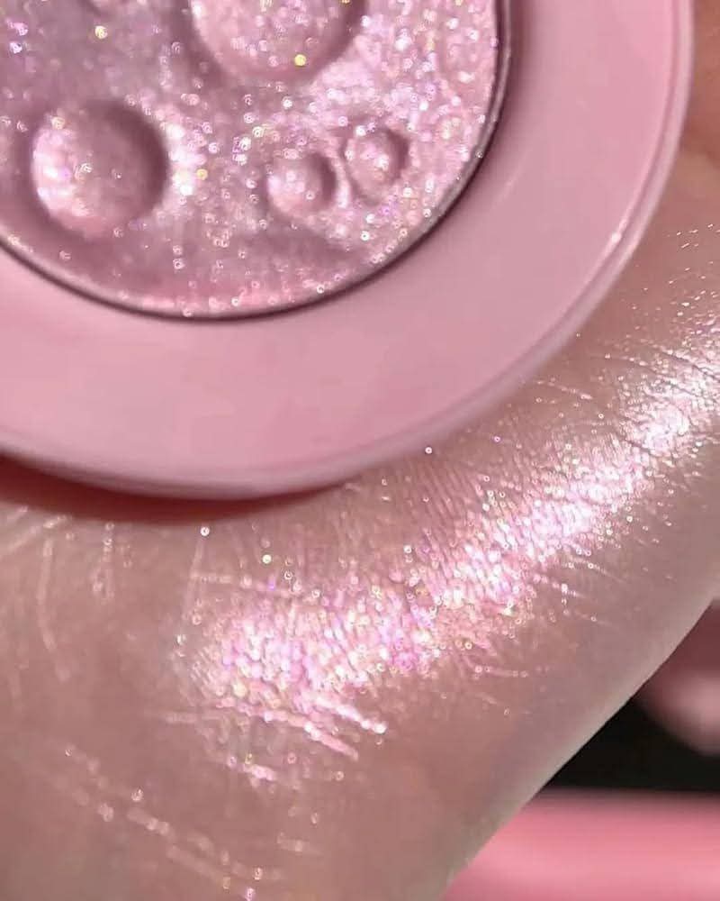 Pack of 4 Oneyioo Lunar Space Highlighters Galaxy Glow Glitter Powder Set