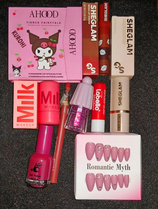 All-in-One Glam Makeup Box | Complete Beauty Kit