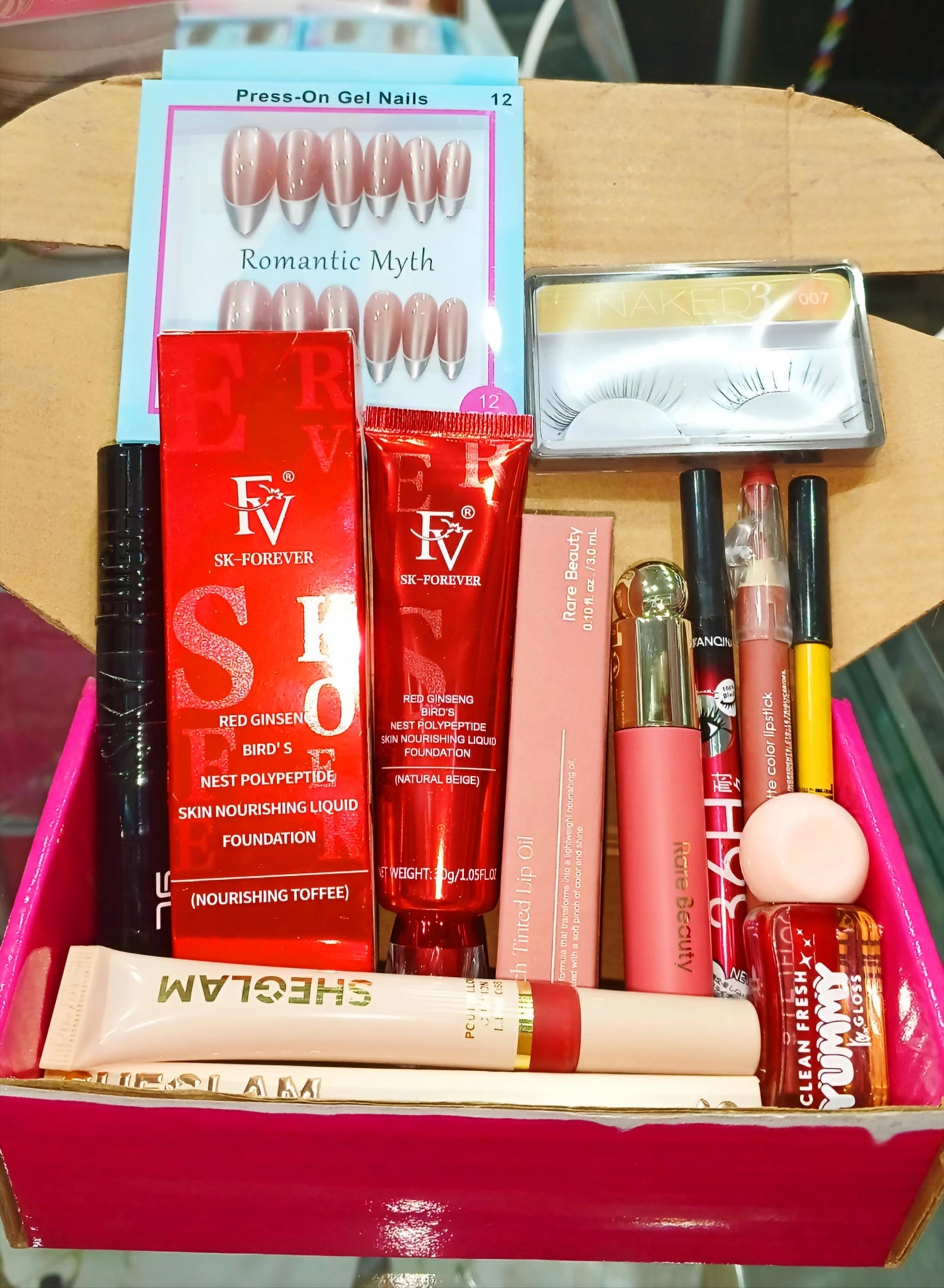 All-in-One Glam Makeup Box | Complete Beauty Kit