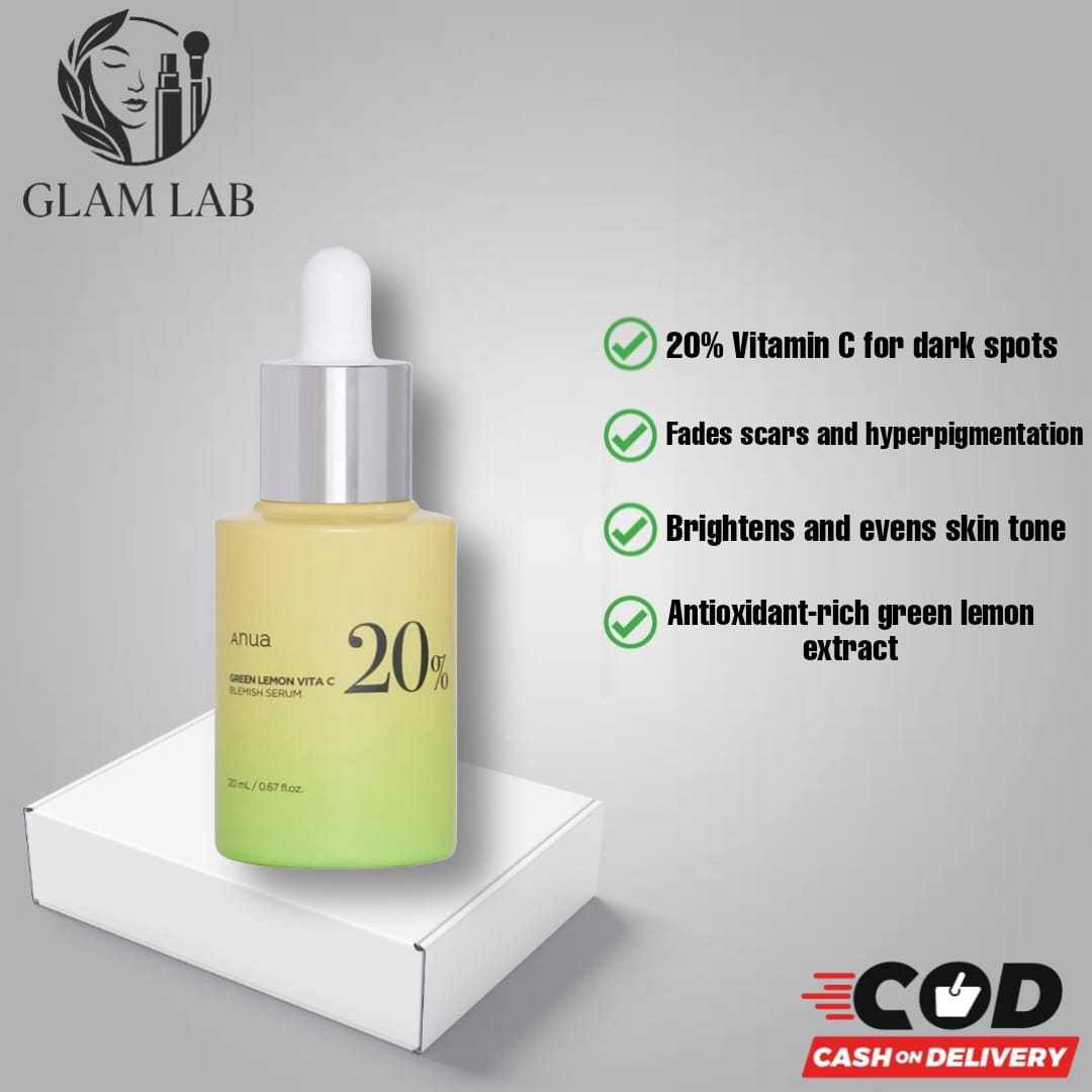 Anua Green Lemon Vita C 20% Blemish Serum