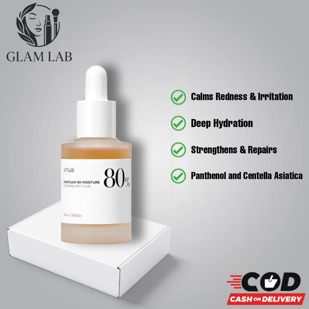 Anua Heartleaf 80 Moisture Soothing Ampoule