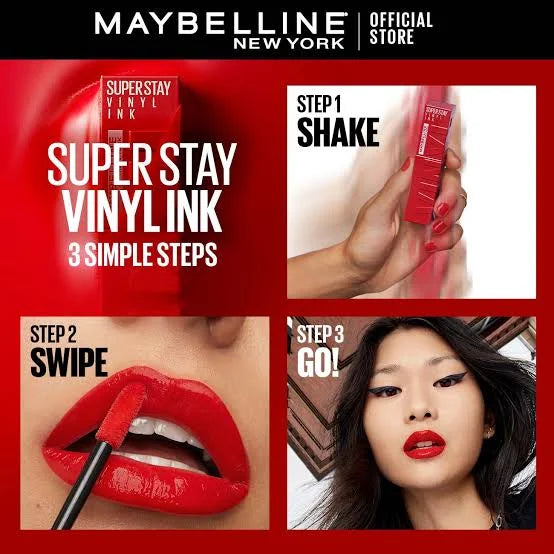 Maybelline Super Stay Vinyl Ink ( All Shades )