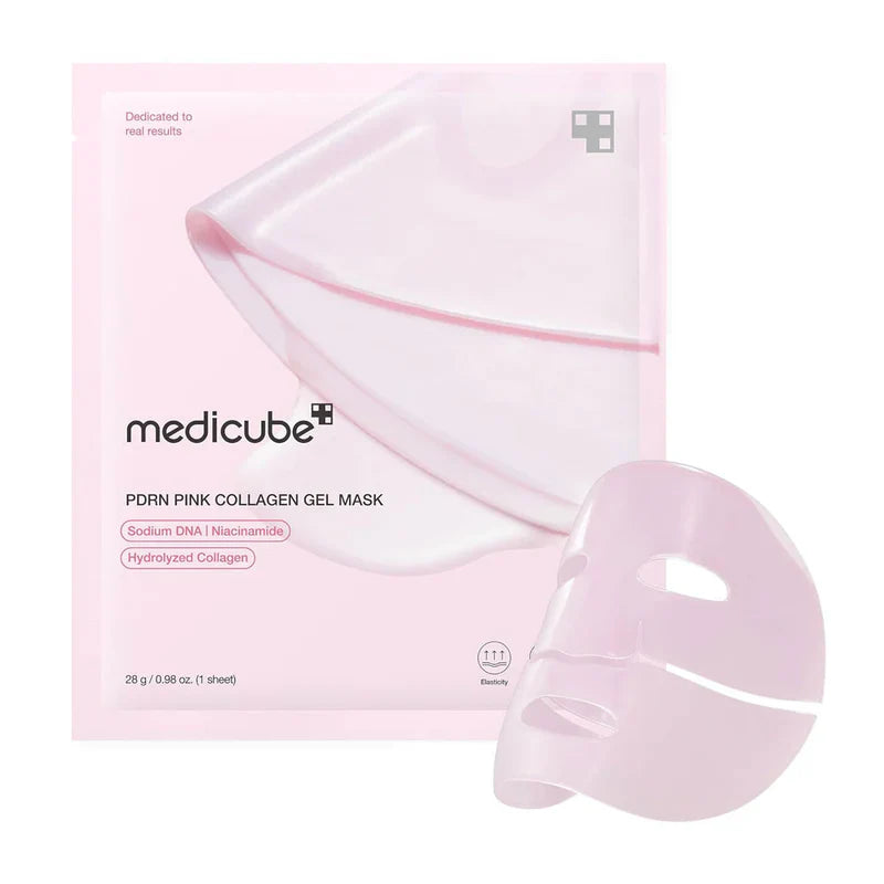 Medicube PDRN Pink Collagen Gel Mask 4 sheet bundle