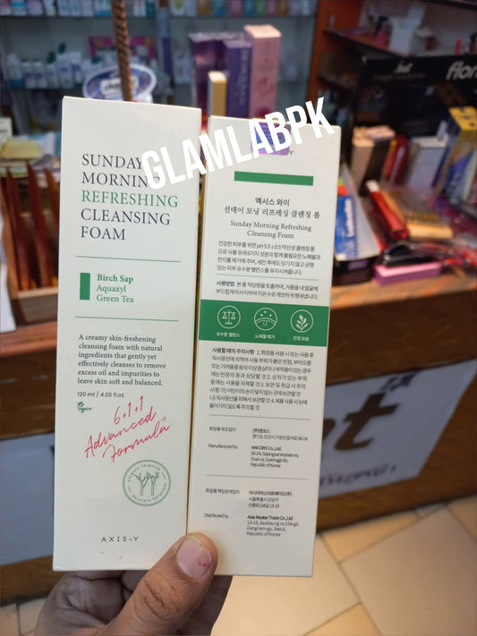 Axis-Y Sunday Morning Refreshing Cleansing Foam