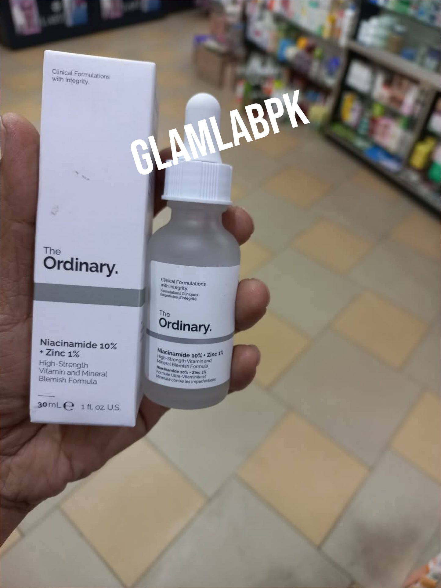 The Ordinary Niacinamide 10% + Zinc 1% Serum