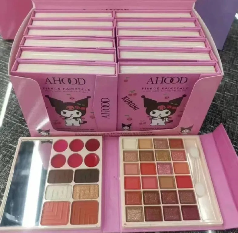 All in One Eyeshadow, Blush, Highlighter, Lipstick Pallet, Eyebrow Powder