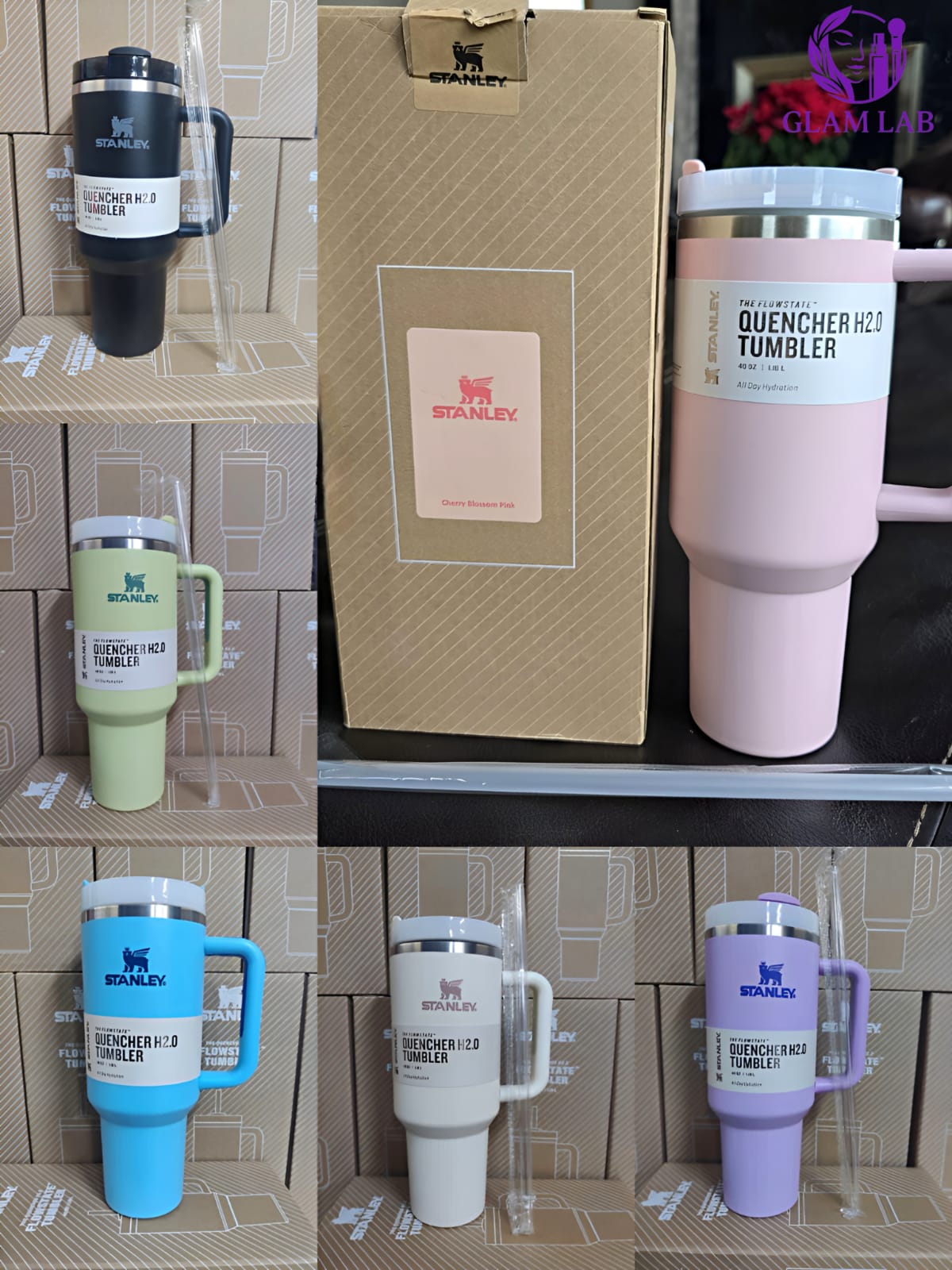 Stanley Quencher H2.0 FlowState 40oz Stainless Steel Tumbler