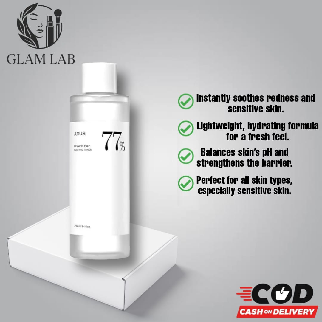 ANUA heartleaf 77% soothing toner