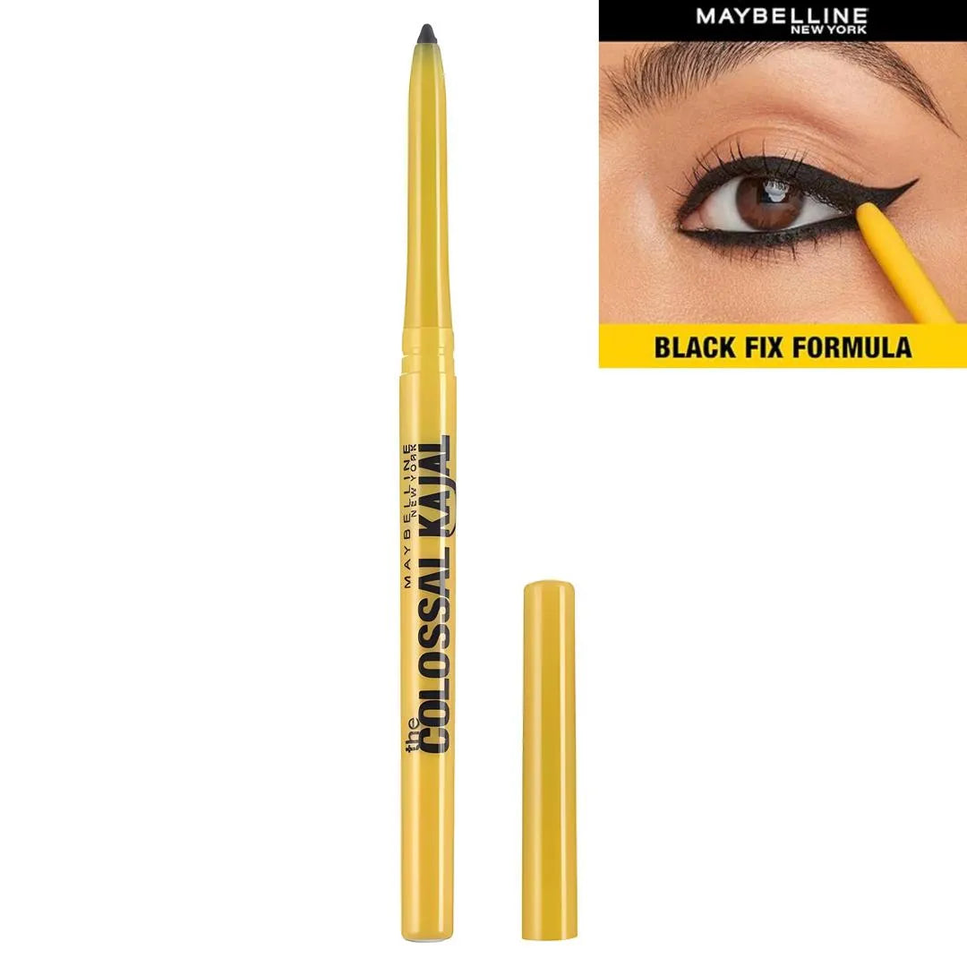 Maybelline The Colossal Kajal 12H Extra Deep Black Smudge-Proof Eye Pencil