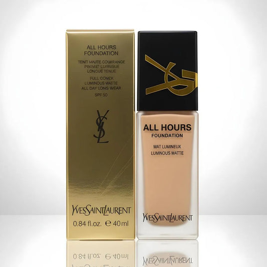 YSL All Hours Foundation 24H Full Coverage Luminous Matte Finish
