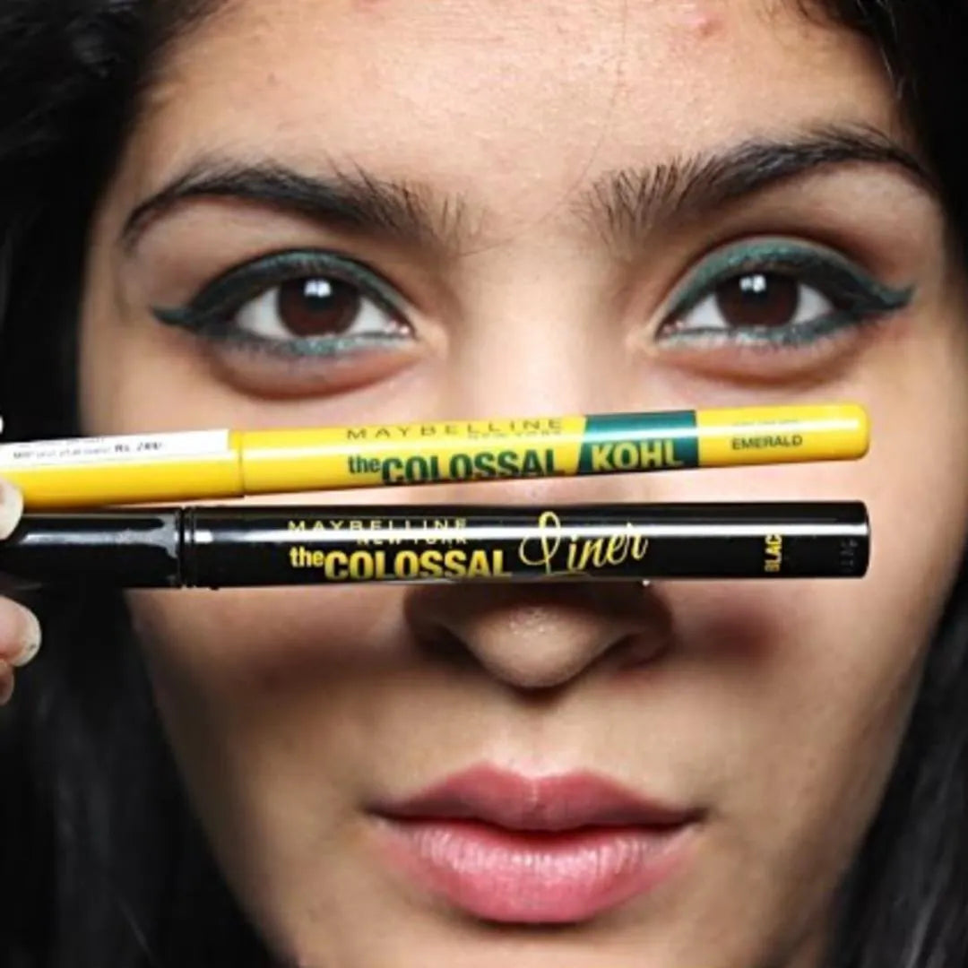 Maybelline The Colossal Kajal 12H Extra Deep Black Smudge-Proof Eye Pencil